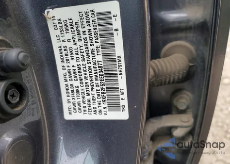 2014 Honda Civic Lx from USA, damaged, VIN 19XFB2F52EE034877